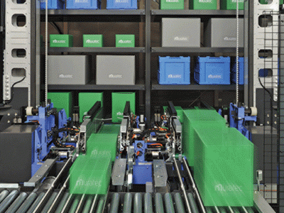 最新一代的自动存储和检索系统专注于速度,灵活性和能源效率。