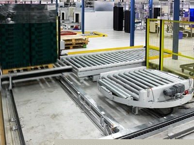 托盘输送机处理系统